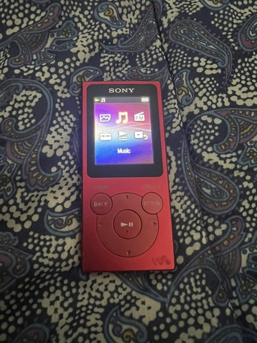 Sony walkmanred 8gb mp3 - 8gb, mp3/