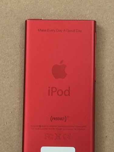 Red apple ipod nano - red,