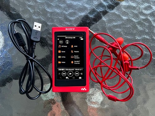 Sony walkman a35hn - nw-a35hn, red