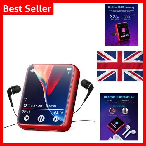 Mp3 player bluetooth 32gb - mp3, 5.0