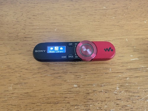 Sony walkman nwz - nwz-b162f, red
