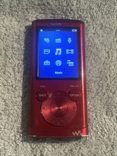 Sony walkman nwz - nwz-e453, red