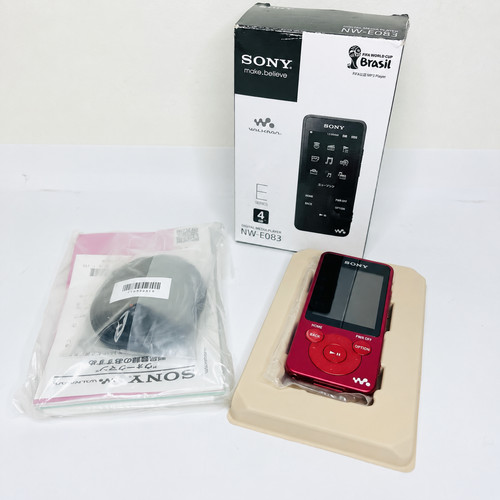 Sony walkman e083 - nw-e083, red